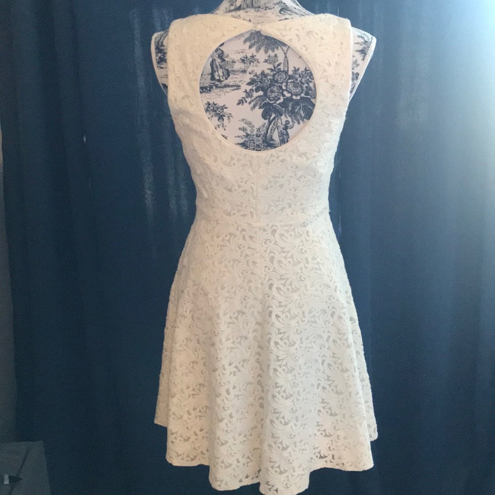 Romantic White laundry by shelli segal dress fairycore - Picture 4 of 5